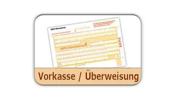 Zahlung per Vorkasse