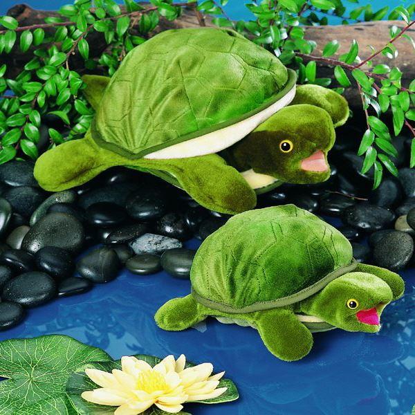 Handpuppe - original Folkmanis - Schildkröten