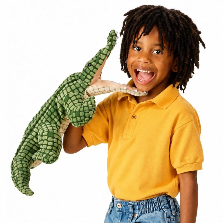 Alligator Handpuppe - Folkmanis