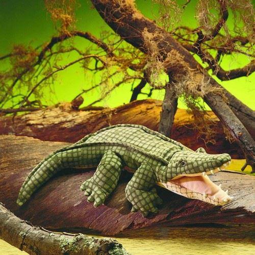 Alligator Handpuppe von Folkmanis