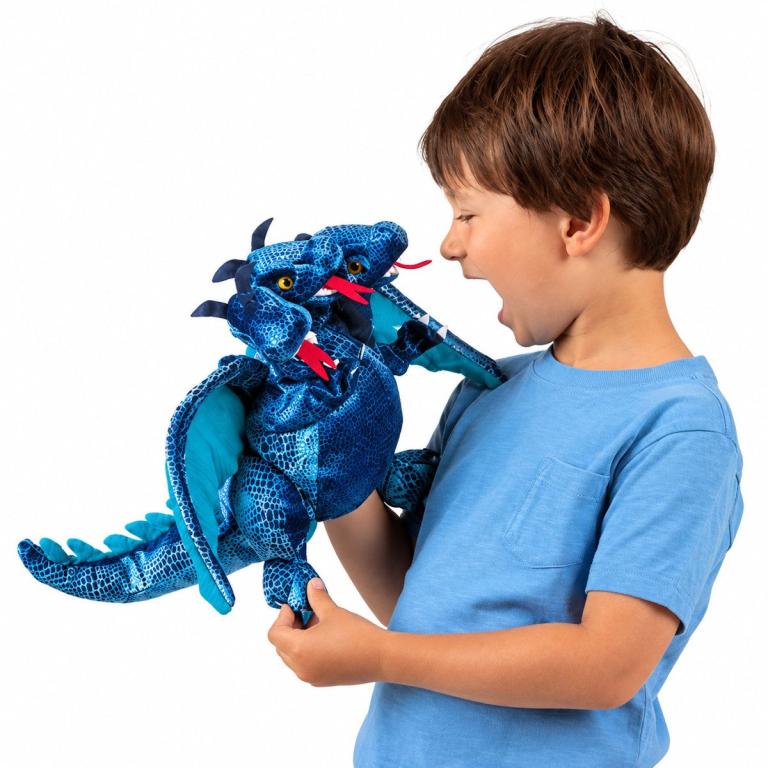 Drache Handpuppe Folkmanis