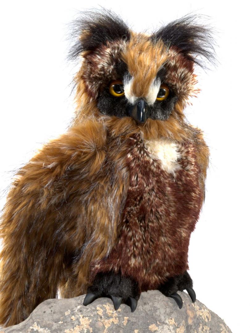 Eule Handpuppe Folkmanis