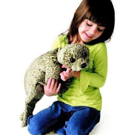 Seerobbe Handpuppen Folkmanis