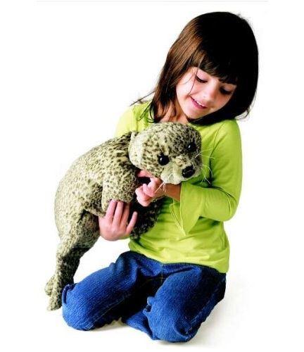 Seerobbe Handpuppen Folkmanis