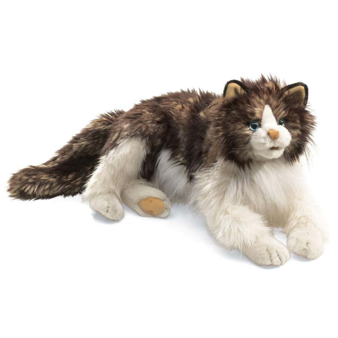 Wuschelkatze Handpuppe Folkmanis