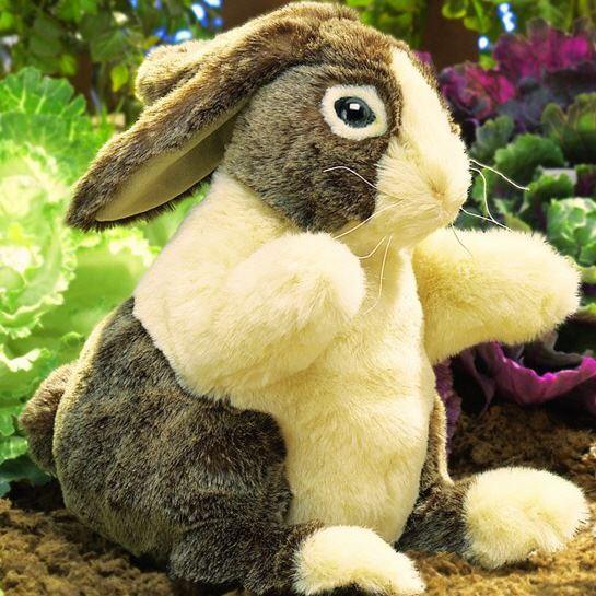 Tier-Handpuppe von Folkmanis - Hase
