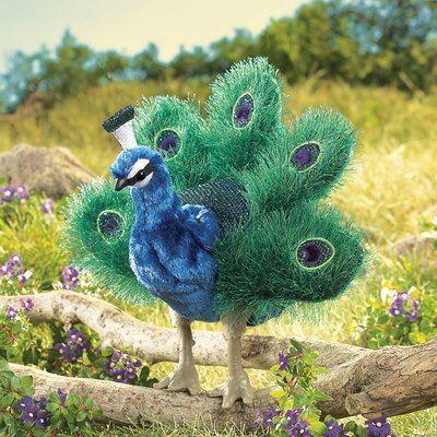 Pfau Küken - Folkmanis Handpuppe