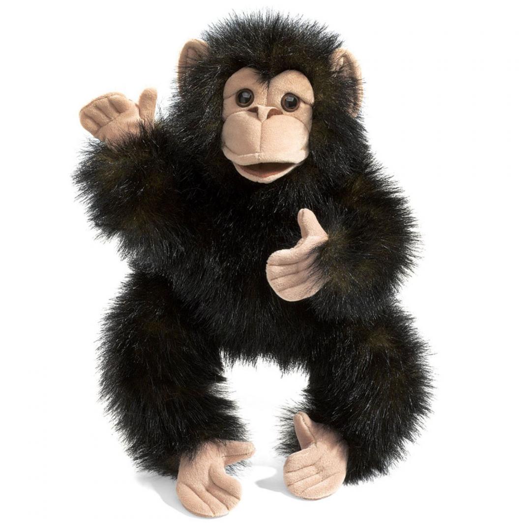 Schimpanse Handpuppe Folkmanis