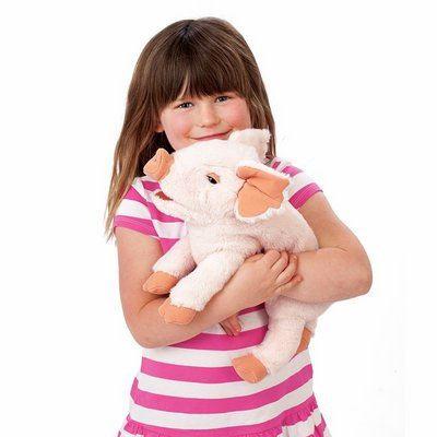 Ferkel Handpuppe Folkmanis