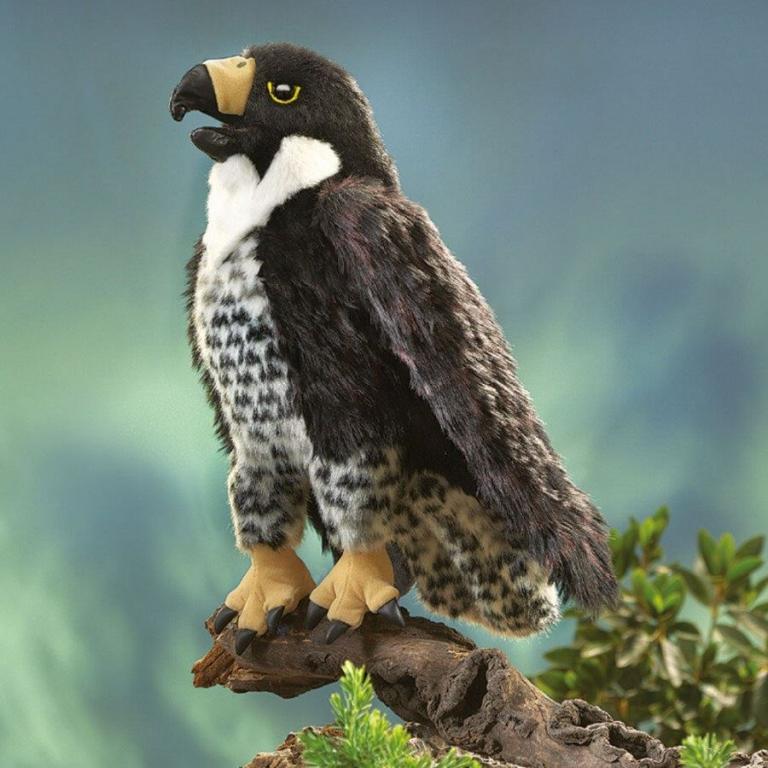 Tier-Handpuppe von Folkmanis - Wanderfalke