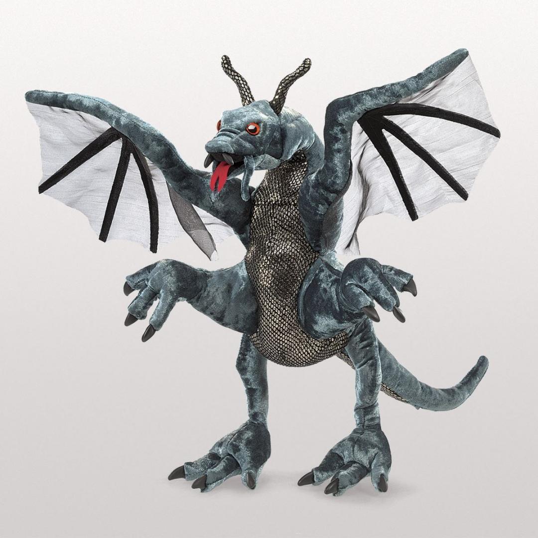 Handpuppe - original Folkmanis - Drache Jabberwock
