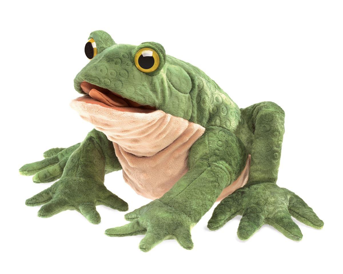 Handpuppe - original Folkmanis - Kröte