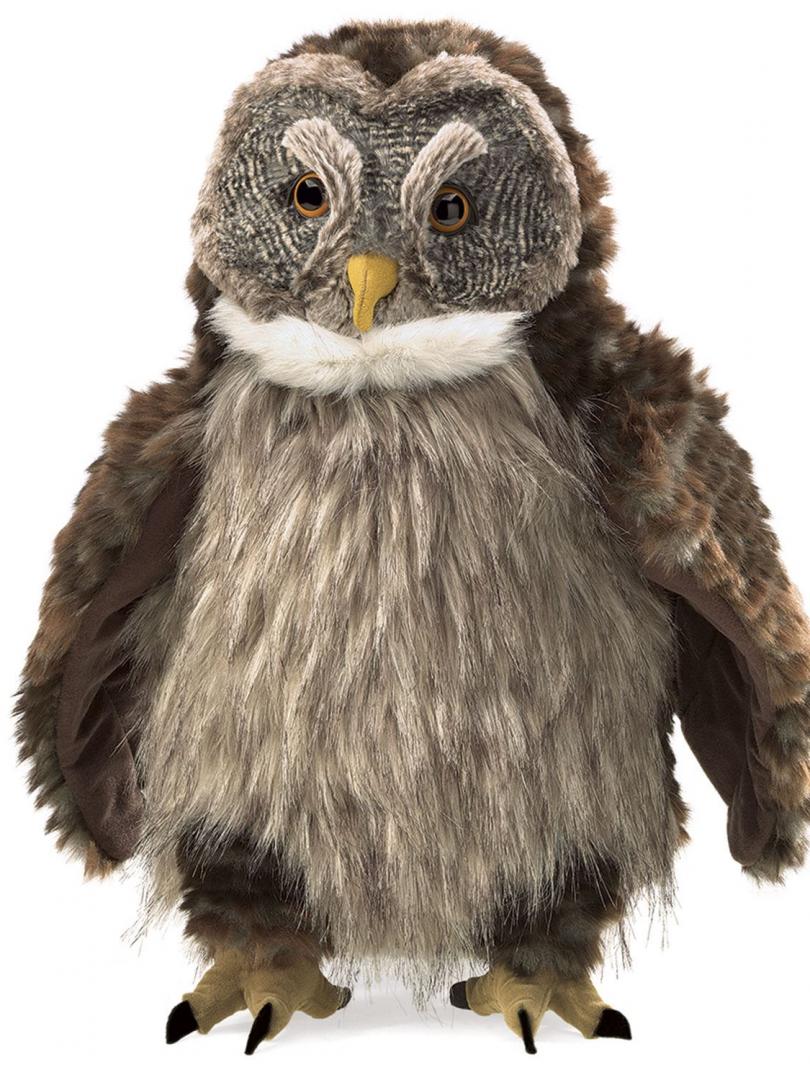 Eule Folkmanis Handpuppe