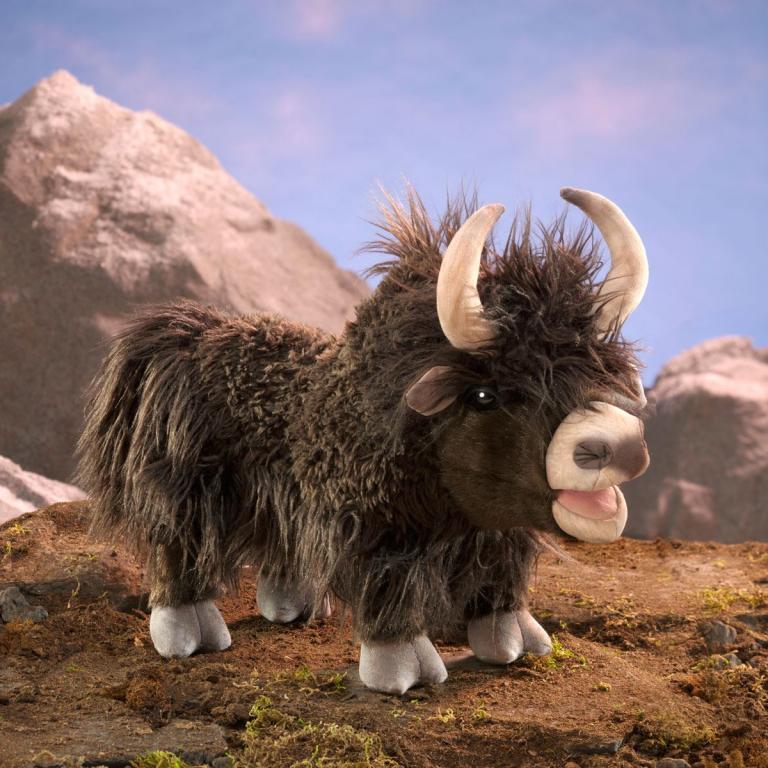 Yak - Folkmanis Handpuppe