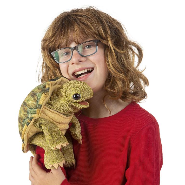 Schildkröte stehend Folkmanis Handpuppe