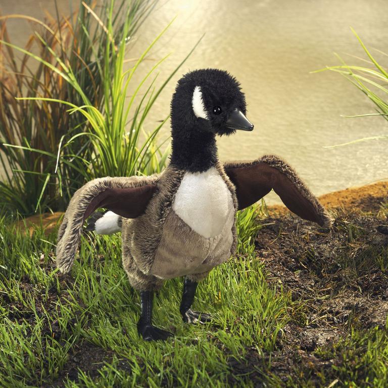 Gans Folkmanis Handpuppe