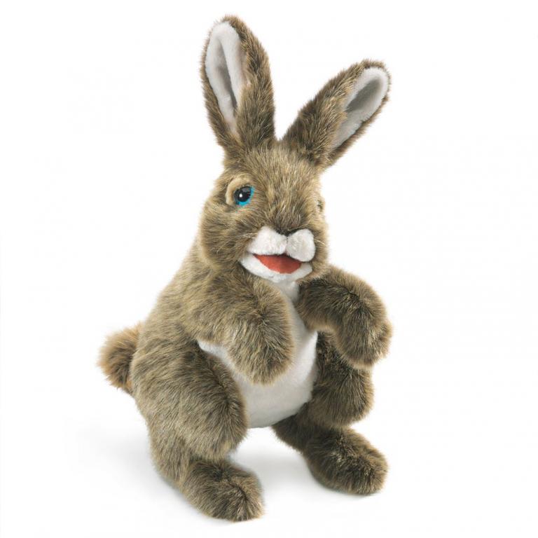Hase Folkmanis Handpuppe