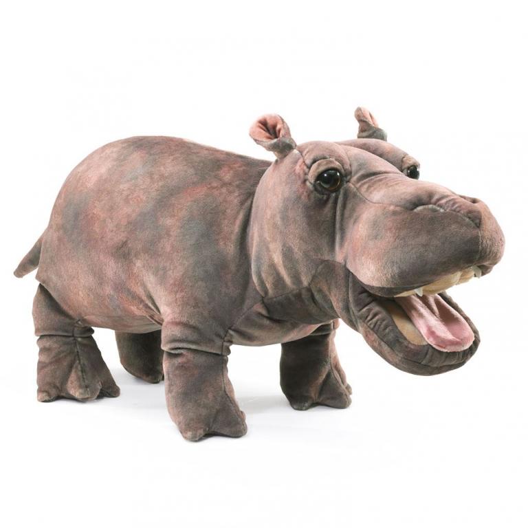 Nilpferd Folkmanis Handpuppen
