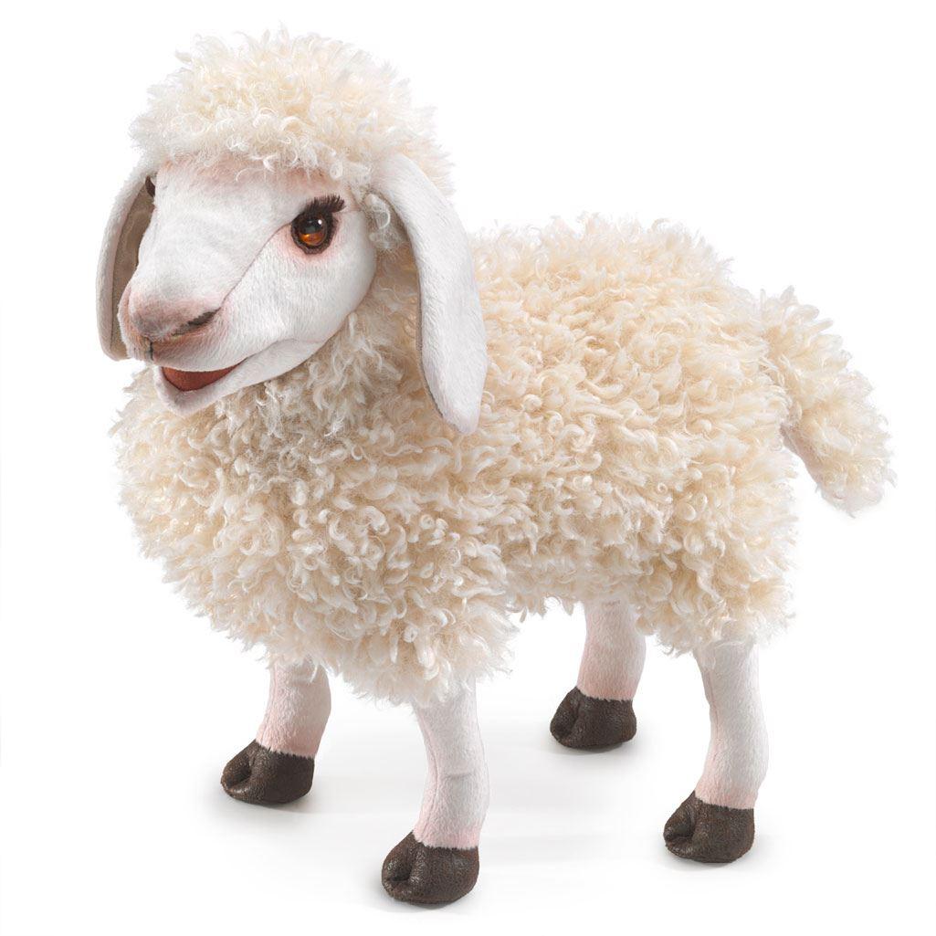 Schaf - Handpuppe Folkmanis