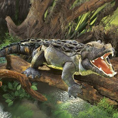 Tier-Handpuppe von Folkmanis - Alligator