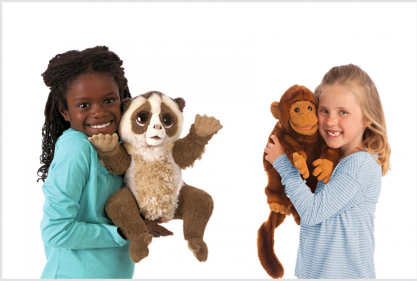 Handpuppen - original Folkmanis - Affen