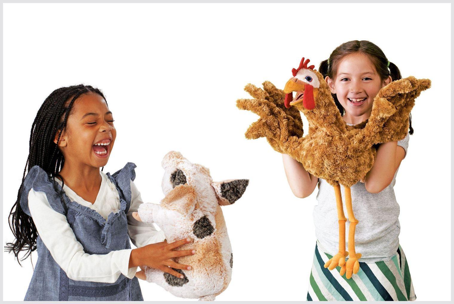 Handpuppen - original Folkmanis - Bauernhof