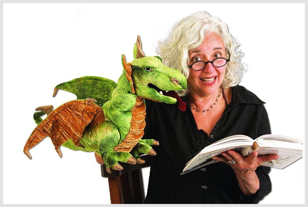 Handpuppen - original Folkmanis - Drachen