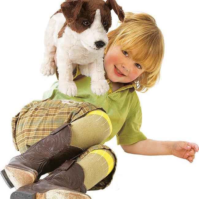 Hunde-Handpuppe von Folkmanis - Jack Rossell