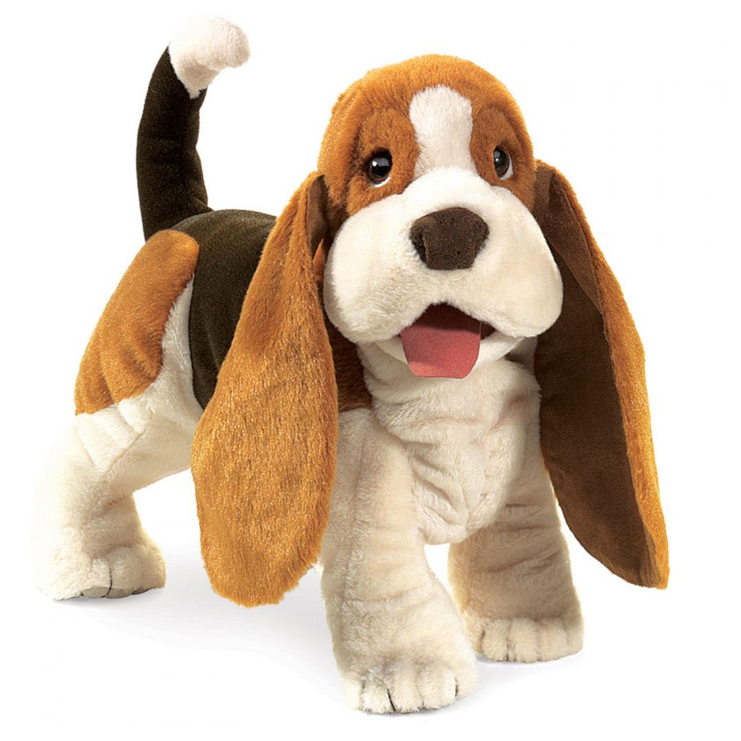 Basset Handpuppe Folkmanis