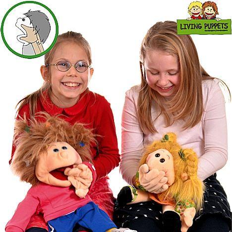 Living Puppets Handpuppen - die menschliche Therapiepuppe mit Klappmaulprinzip