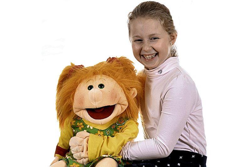 Living Puppets Handpuppen - Therapiepuppe groß - die menschliche Handpuppe mit Klappmaulprinzip
