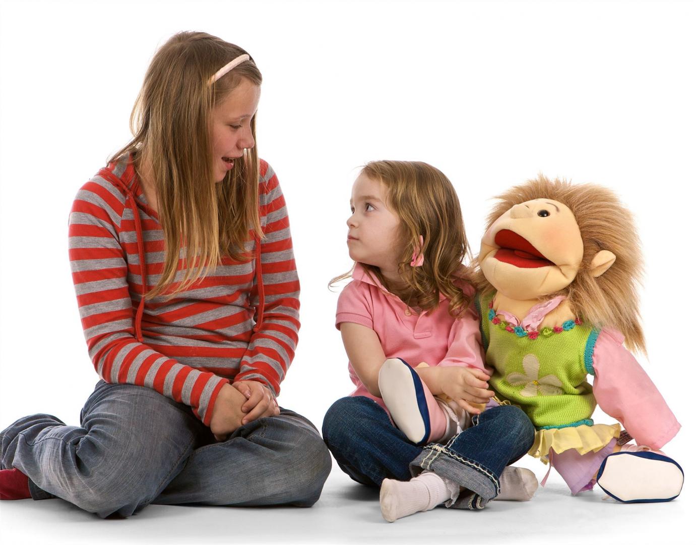 Living Puppets Handpuppen - Therapiepuppe - die menschliche Handpuppe mit Klappmaulprinzip