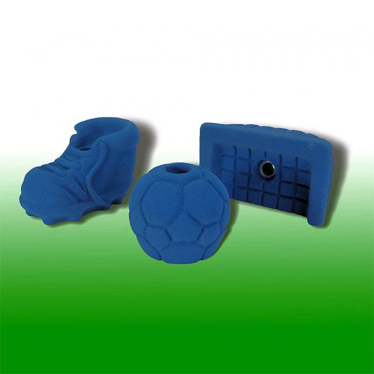 Kinderklettergriffe-Set-Fussball - Kindergartenqualität - in Deutschland hergestellt