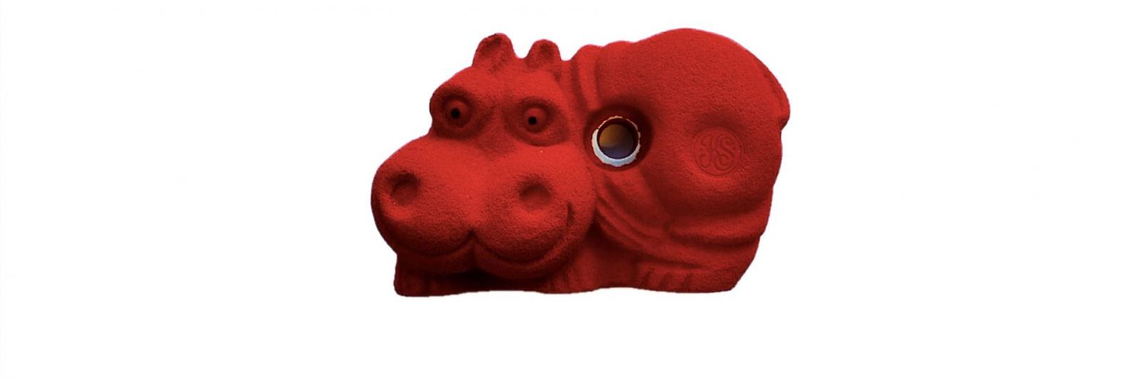 Klettergriff-Zoo Nilpferd - Kinderklettergriff lebensmittelunbedenklich und speichelfest