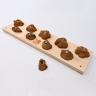 Trainingsboard Sandstein mit Klettergriffen - stabiles Kletterboard mit 9/10 Klettergriffen