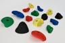 Allround Easy Klettergriffe - die Klettergriffe sind gut händelbar und somit für Kinder und Anfänger bestens geeignet