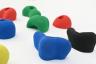 Allround Klettergriffe Easy 2 bunt - die Klettergriffe sind gut händelbar und somit für Kinder und Anfänger bestens geeignet