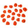 Klettergriffe-DELUXE-Relax - orange - Klettergirffe-Set für den Kletterer mit schon ein wenig Erfahrung