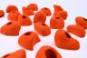 Klettergriffe-DELUXE-Relax-Set-orange - Klettergirffe-Set für den Kletterer mit schon ein wenig Erfahrung