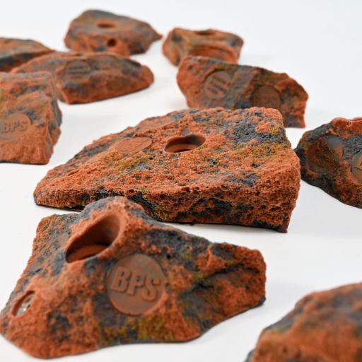 Klettergriffe-DELUXE-Ledges-Sandstone - Größe M - Klettergriffe in Sandstein-Optik