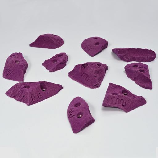 Klettergriffe-DELUXE Mini-Cracker - kleine Klettergriffe in Größe XS/S