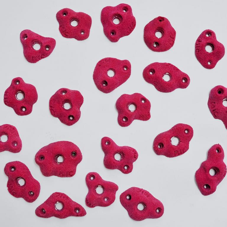 Klettergriffe-DELUXE Mini-Turtles - die kleinen Klettergriffe aus der Move-Collection haben eine abgerundete Form