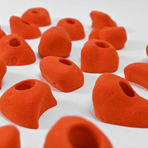 Klettergriffe-DELUXE-Relax - Klettergirffe-Set für den Kletterer mit schon ein wenig Erfahrung