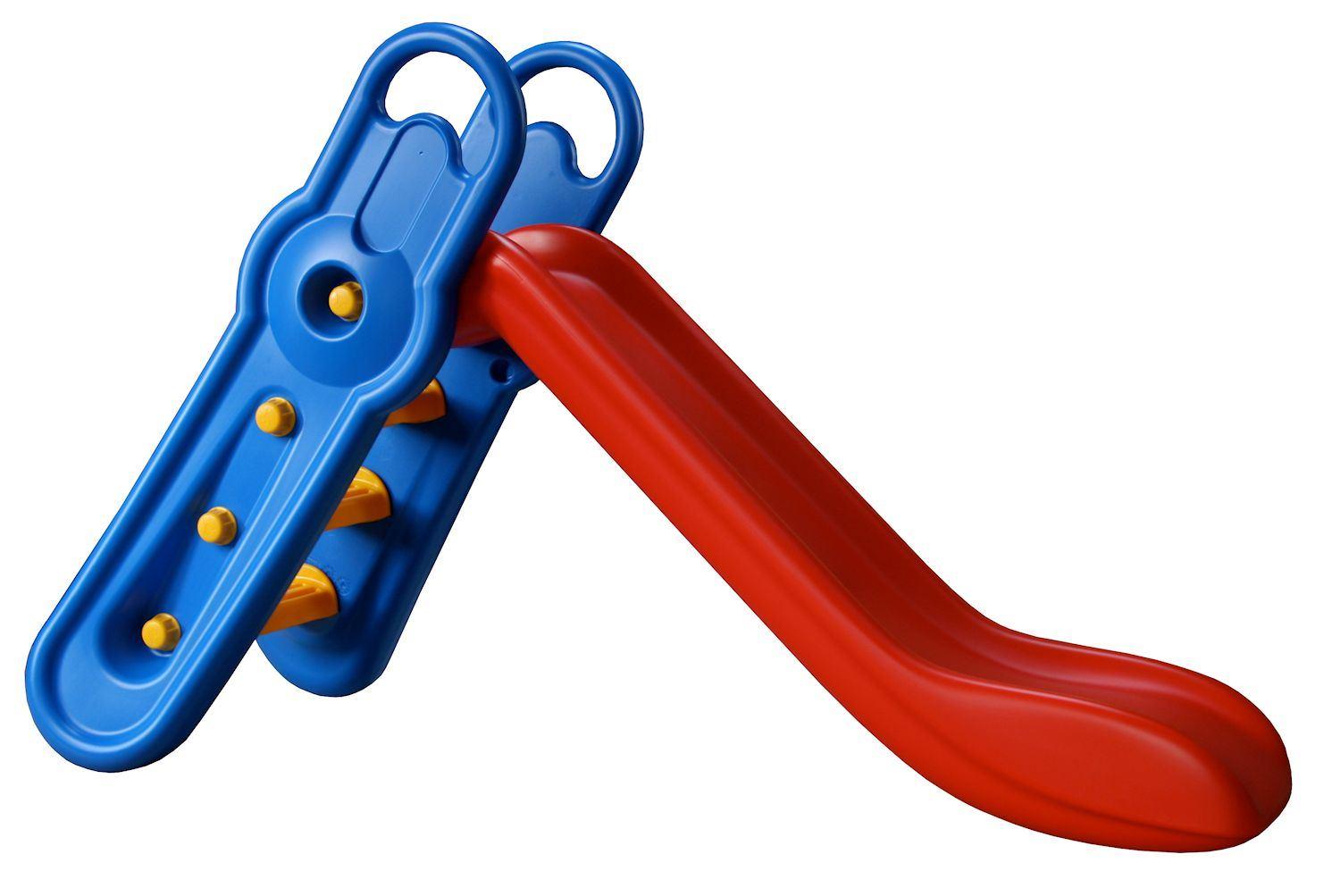 Bällchenbad-Rutsche - lässt sich im Neigungswinkel verstellen 