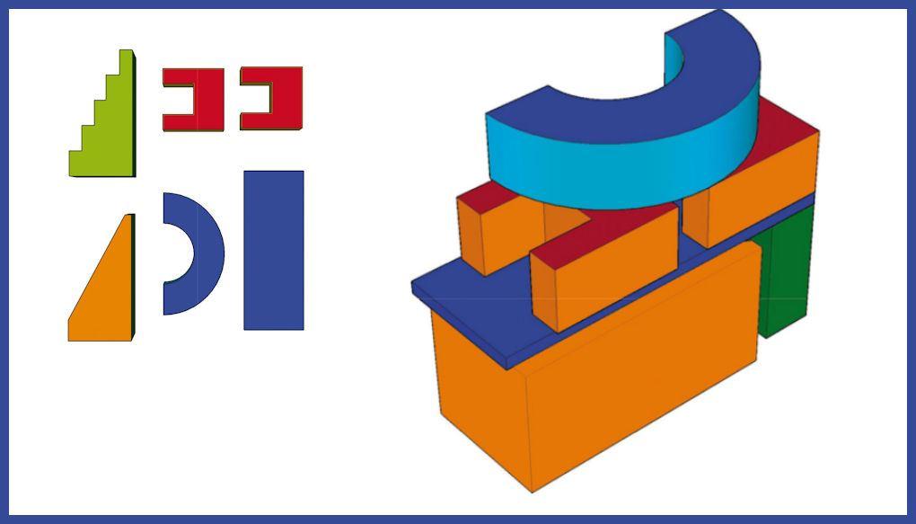 Baumodul MAXI 6-teilig - nach DIN EN 71