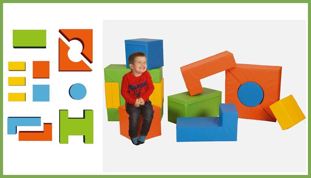 Bausteinsatz MAXI 12-teilig nach DIN EN 71