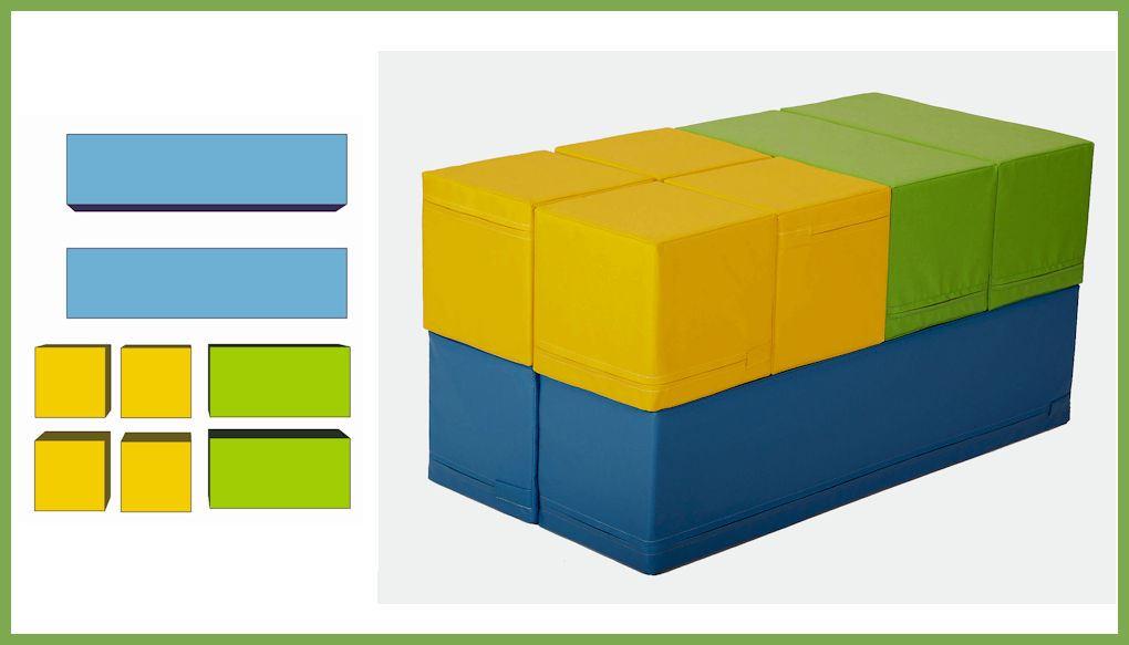 Bausteinsatz MEDI 8-teilig nach DIN EN 71