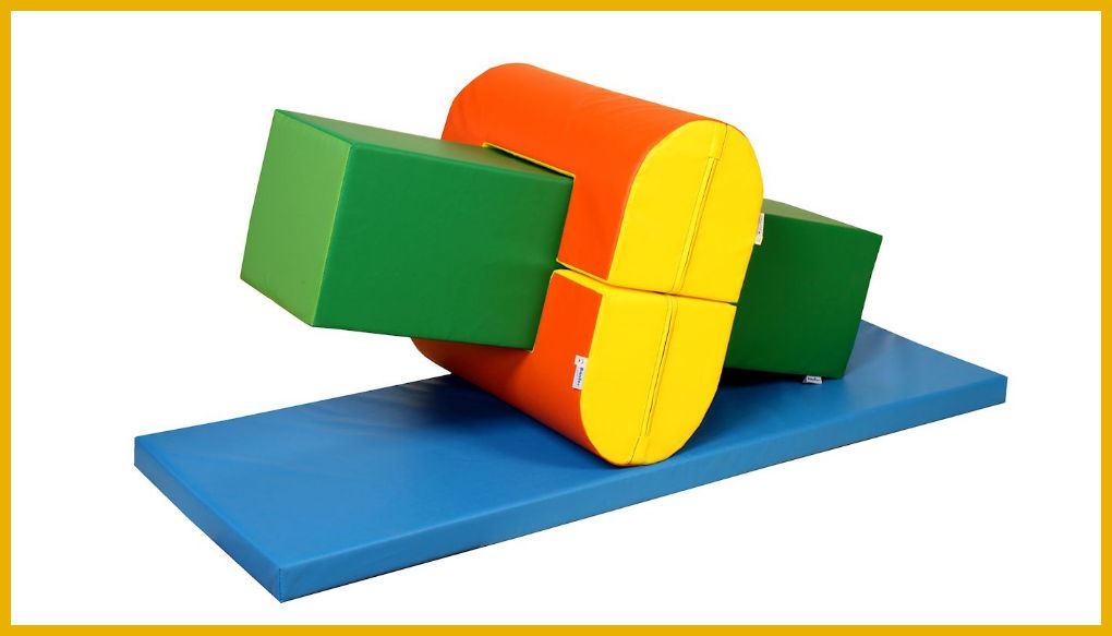 Motorikelement Wippe 4-tlg. - Bausteinsatz original Bänfer