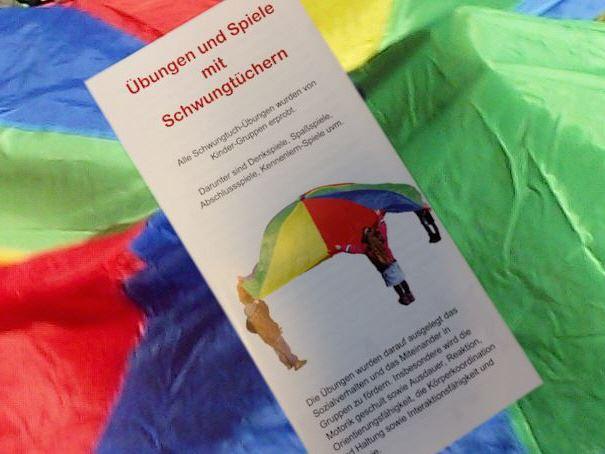 Jongliertücher mit Spiele-Anleitung - leichte, hochwertige Chiffontücher