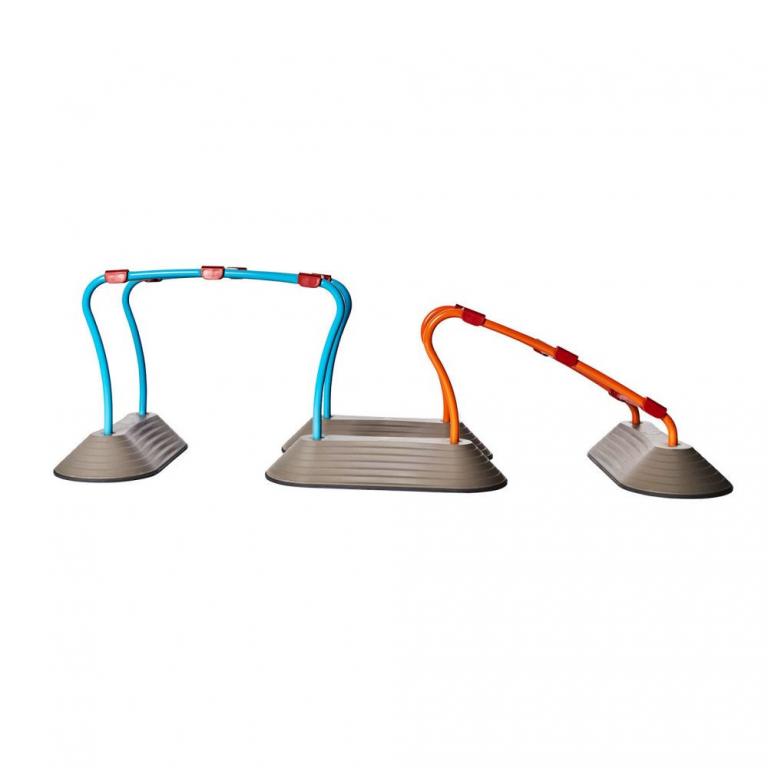 Mini-Parkour - Seitensansicht - Hindernisparcour zur Förderung der Motorik